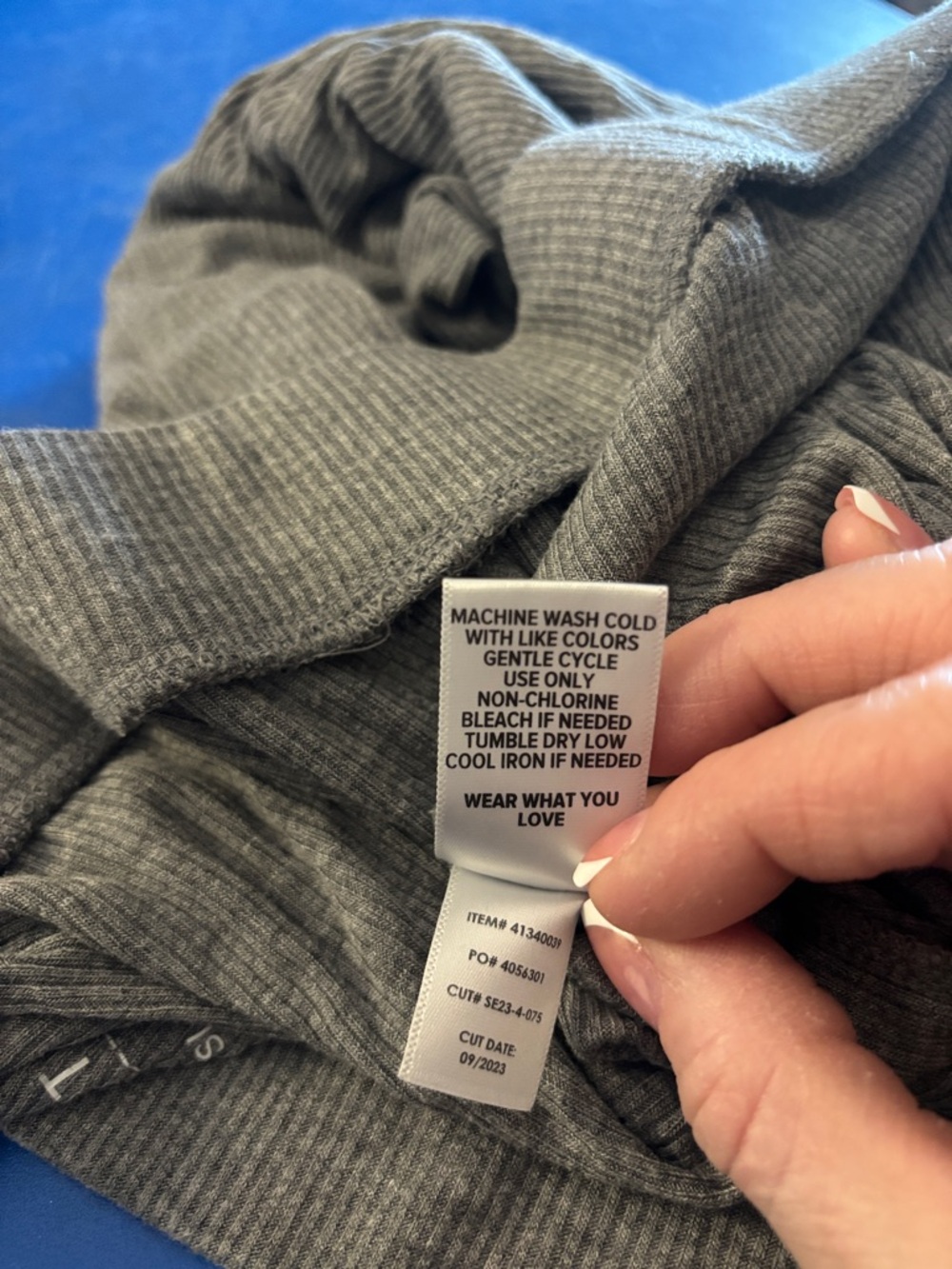 Torrid Super Soft Light Rib Knit Pajama Set - Picture 11 of 11